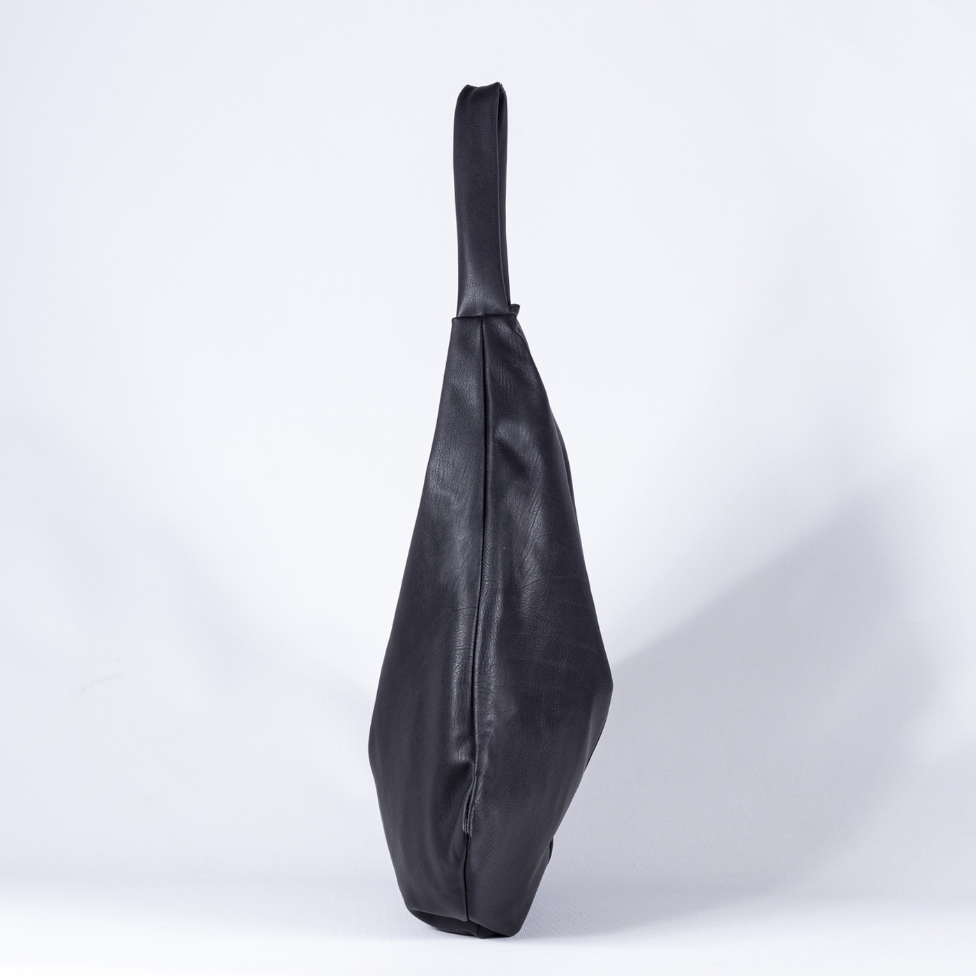 Borse da sella per moto - Borsa laterale triangolare in PU in pelle marrone, con grande capacità e portabottiglie per acqua - Lato destro
